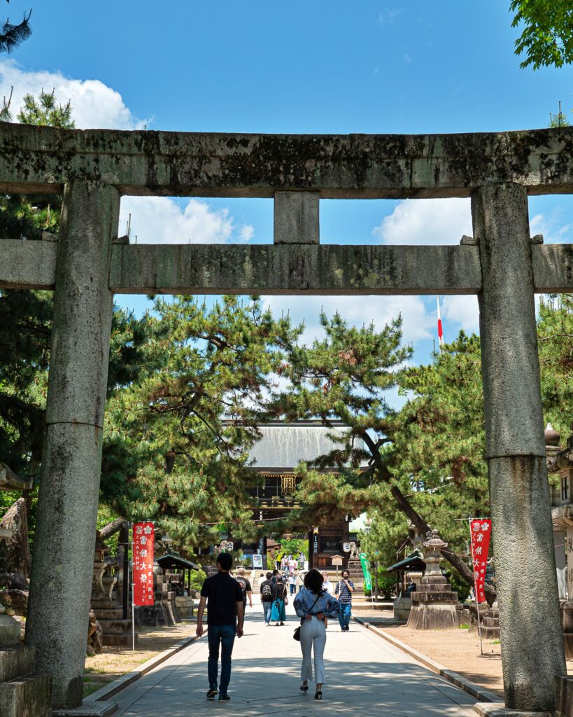 北野天満宮　参道