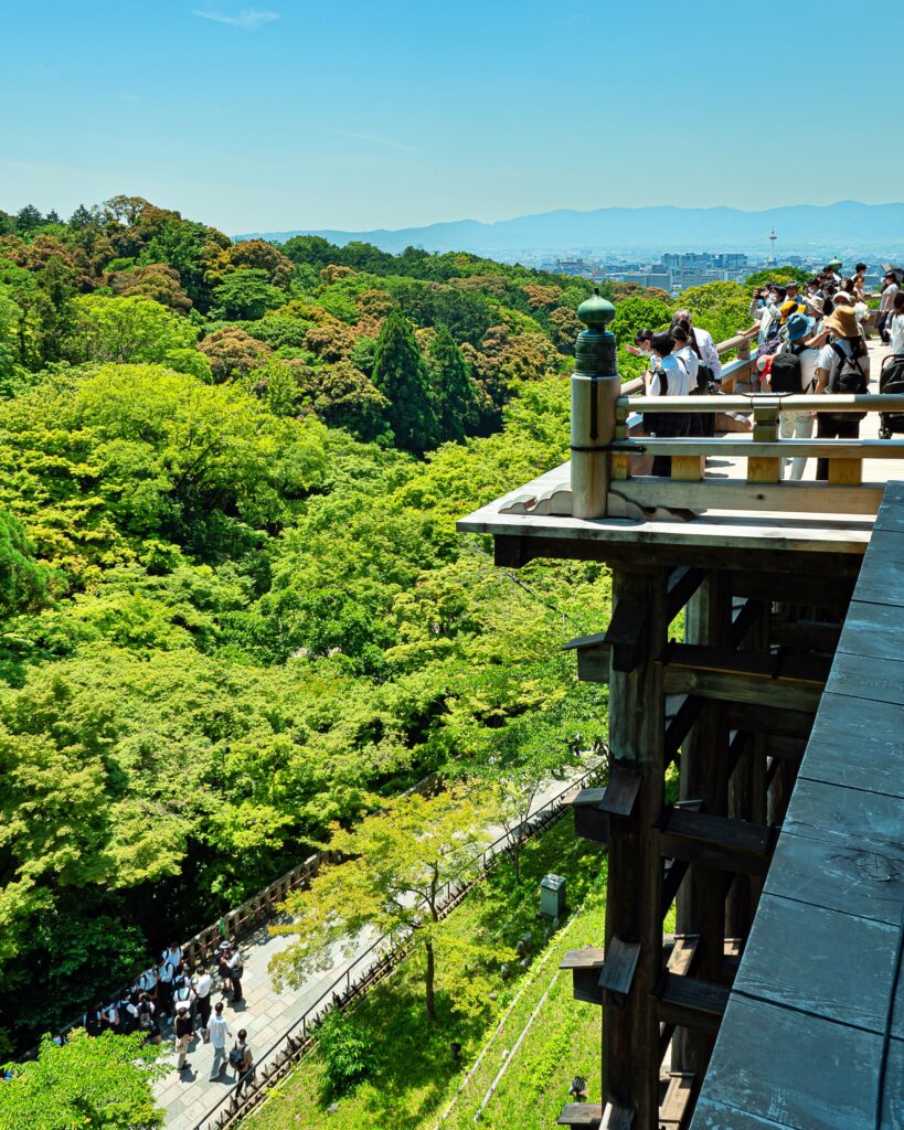 清水寺　本堂　清水の舞台