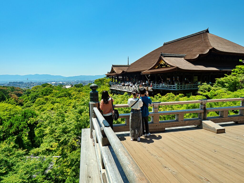 清水寺　奥の院　舞台