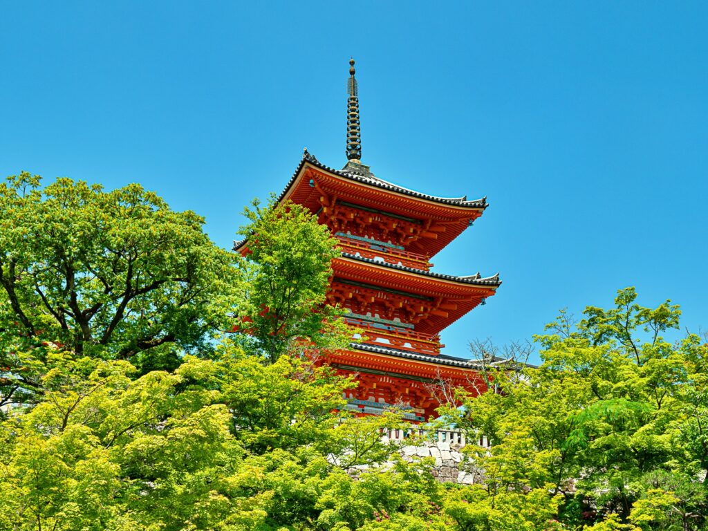 清水寺　三重塔