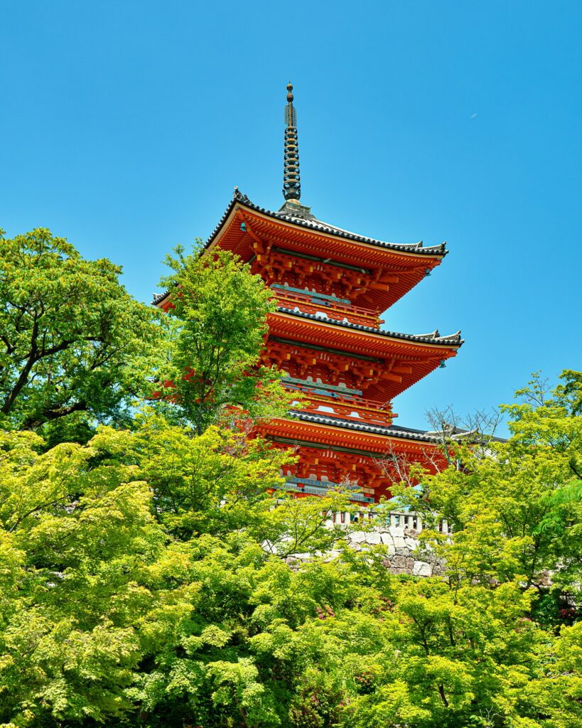 清水寺　三重塔